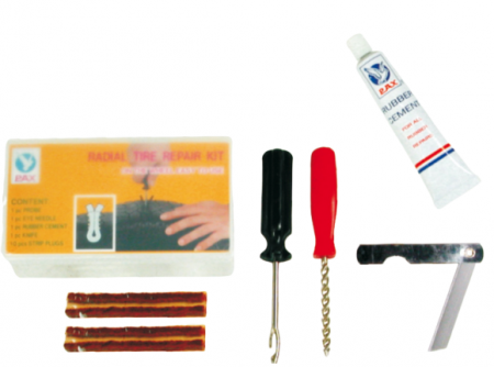 ACCESORII - Kit reparatie pana Tubeless PAX MOTIVE