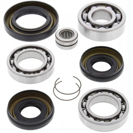 Piese moto - Kit rulmenti si garnituri diferential All Balls Racing DB25-2001