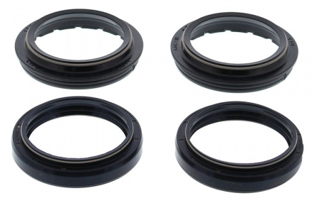Piese moto - Kit simeringuri furca ulei si praf All Balls Racing FD56-187