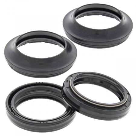 Piese moto - Kit simeringuri furca ulei si praf All Balls Racing FDS56-106