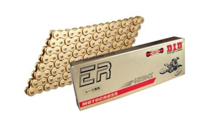 Piese moto - Lant fara O-ring D.I.D Chain 428NZ SDH 142 zale auriu/negru
