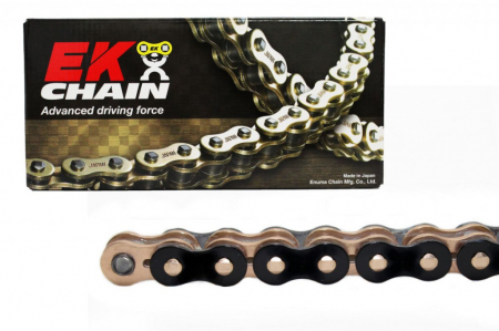 Piese moto - Lant Premium QX-Ring EK 520 SRX2 106 L Black/Gold/GP