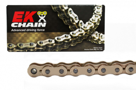 Piese moto - Lant Premium QX-Ring EK 525 SRX2 112 zale auriu