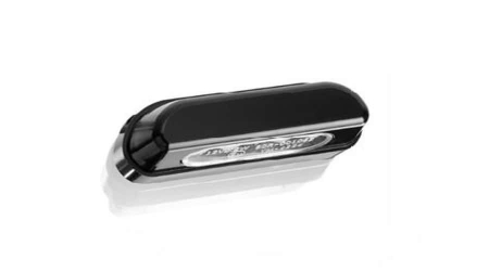 Piese moto - Licence support light PUIG 4646N Negru plastic with LEDs