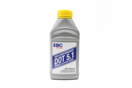 Piese moto - Lichid de frana EBC Dot 5.1 BF005.1 500 ml