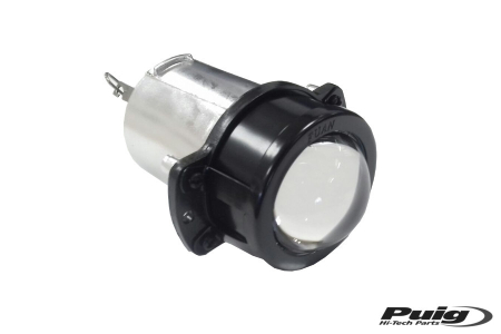 Piese moto - Light + bulb PUIG 5562N Negru homologated