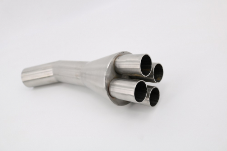 Piese moto - Link pipe GPR CAFÉ RACER 4in1 CAFE.COL.1 Brushed Stainless steel