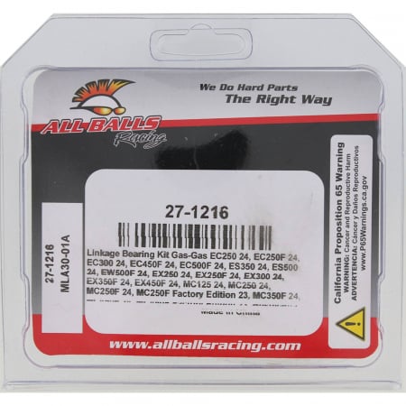 Linkage Bearing Kit All Balls Racing SALB27-1216 [3]