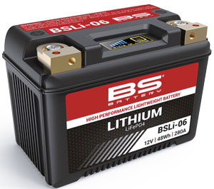 Piese moto - Lithium battery BS-BATTERY BSLI-06