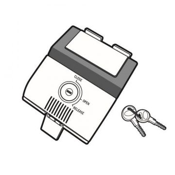 Piese moto - Locking system SHAD new titanium for SH48