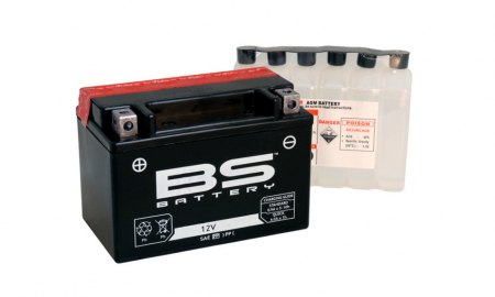 Baterii fara intretinere BS-BATTERY - Maintenance free battery - max. 20° tilt BS-BATTERY