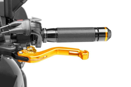 Piese moto - Maneta de ambreiaj fara adaptor PUIG 280OO standard gold/gold