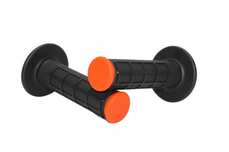 Piese moto - Mansoane MX-Enduro MOTION STUFF negru/portocaliu