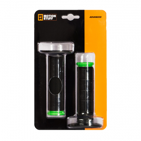Mansoane MX-Enduro MOTION STUFF negru/verde [1]