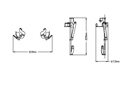 Manual regulation system PUIG 3732N Negru [7]