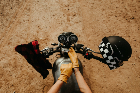 Manusi moto din piele Broger Alaska Lady [3]