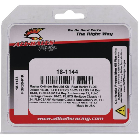 Master Cylinder Rebuild Kit All Balls Racing 18-1144 [3]