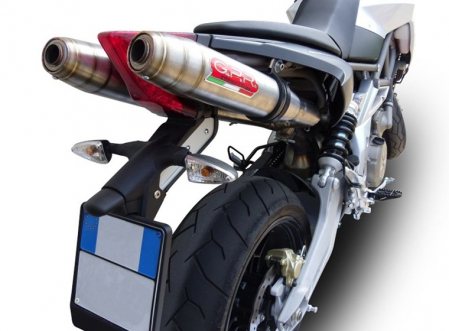 Mid-full system exhaust GPR DEEPTONE D.52.DE Brushed Stainless steel including removable db killer [5]