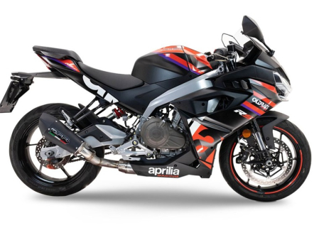 Mid-full system exhaust GPR NEW GRAND PRIX EVO BLACK TITANIUM E4.D.132.CAT.GPAN.BLT Titanium Matte Black including removable db killer and catalyst [4]