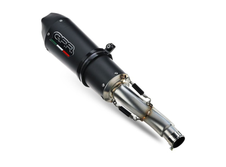 Mid-full system exhaust GPR NEW GRAND PRIX EVO BLACK TITANIUM E4.D.132.CAT.GPAN.BLT Titanium Matte Black including removable db killer and catalyst [3]