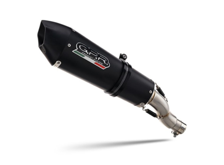 Mid-full system exhaust GPR NEW GRAND PRIX EVO BLACK TITANIUM E4.D.132.CAT.GPAN.BLT Titanium Matte Black including removable db killer and catalyst [1]