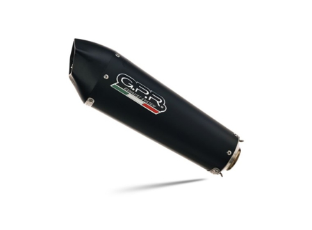 Mid-full system exhaust GPR NEW GRAND PRIX EVO BLACK TITANIUM E4.D.132.CAT.GPAN.BLT Titanium Matte Black including removable db killer and catalyst [2]