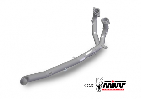 Piese moto - No-Kat pipe MIVV H.079.C1 Stailness Steel