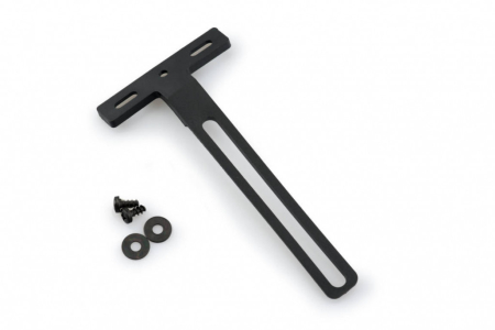 Piese moto - Nylon support to move homologated reflector PUIG 1553N Negru