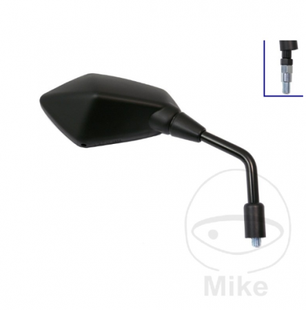 Piese moto - Oglinda retrovizoare JMP ZR 0219 Negru dreapta