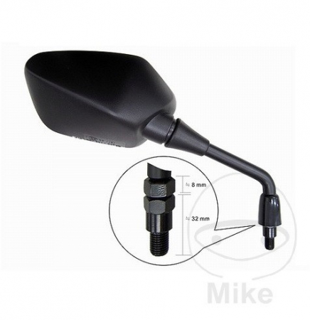Piese moto - Oglinda retrovizoare JMP ZR 0269 BLack Right