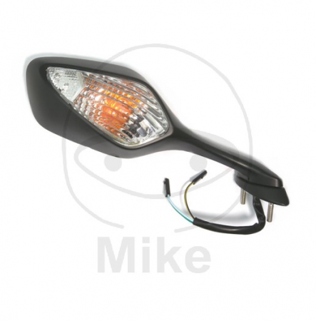 Piese moto - Oglinda retrovizoare JMT ZR 0109 Negru dreapta