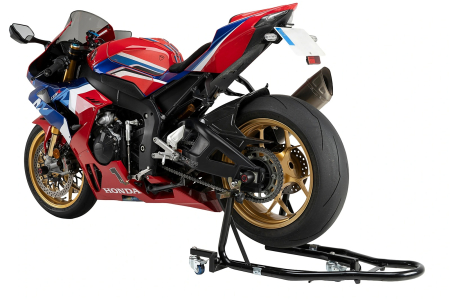 Paddock stand PUIG for Conventional Swingarm HL1 22705N Negru rear [1]