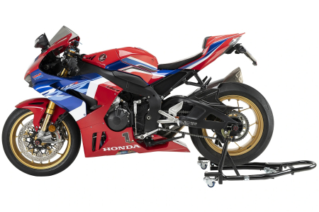 Paddock stand PUIG for Conventional Swingarm HL1 22705N Negru rear [2]