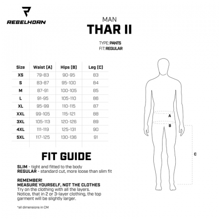Pantaloni moto textil Rebelhorn Thar II [3]
