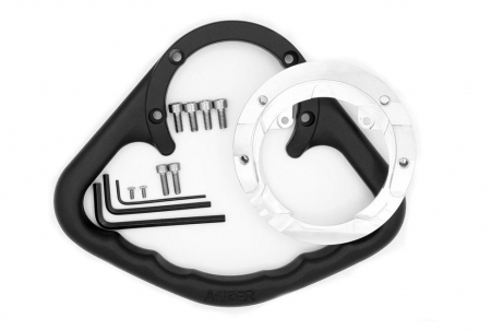 Piese moto - Passenger hangers PUIG 3761N Negru