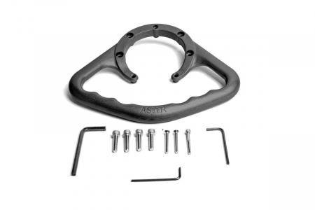 Piese moto - Passenger hangers PUIG 4614N Negru