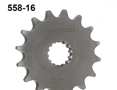 Piese moto - Pinion fata SUPERSPROX CSC-558:16.5 16T, 428