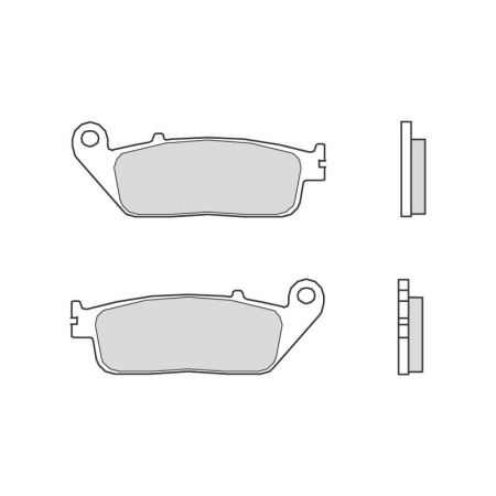 Placute de frana fata - Placute de frana BREMBO 07HO41SA