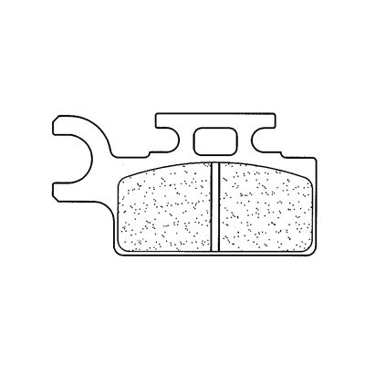 Placute de frana CL BRAKES 1034 X1 [1]