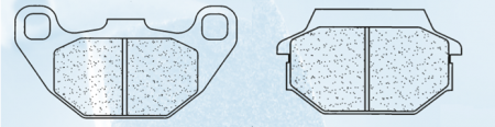 Piese moto - Placute de frana CL BRAKES 1123 ATV1