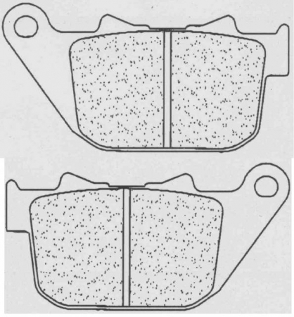 Piese moto - Placute de frana CL BRAKES 1150 RX3
