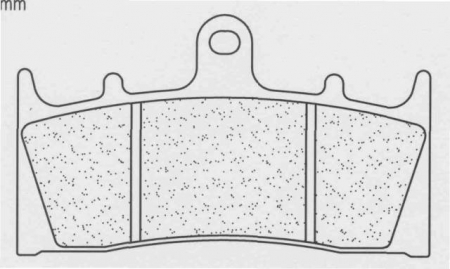 Piese moto - Placute de frana CL BRAKES 2255 C60 (C59)