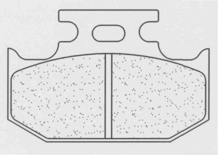 Piese moto - Placute de frana CL BRAKES 2299 X59 (X55)