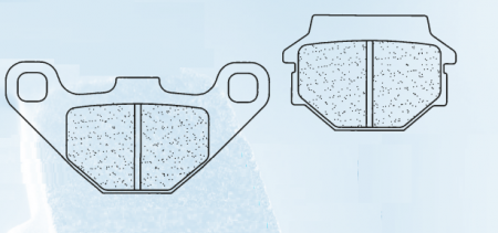 Piese moto - Placute de frana CL BRAKES 2306