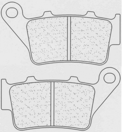 Piese moto - Placute de frana CL BRAKES 2353 RX3
