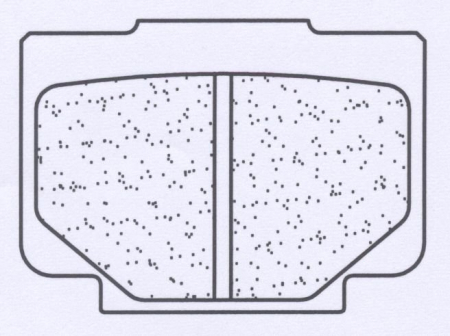 Piese moto - Placute de frana CL BRAKES 2984 RX3