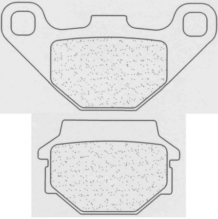 Piese moto - Placute de frana CL BRAKES 3012 SC