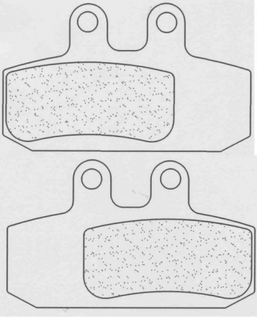 Piese moto - Placute de frana CL BRAKES 3072 MSC
