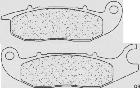 Piese moto - Placute de frana CL BRAKES 3080 MSC