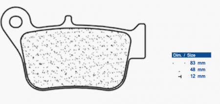 Piese moto - Placute de frana CL BRAKES 3111 MSC